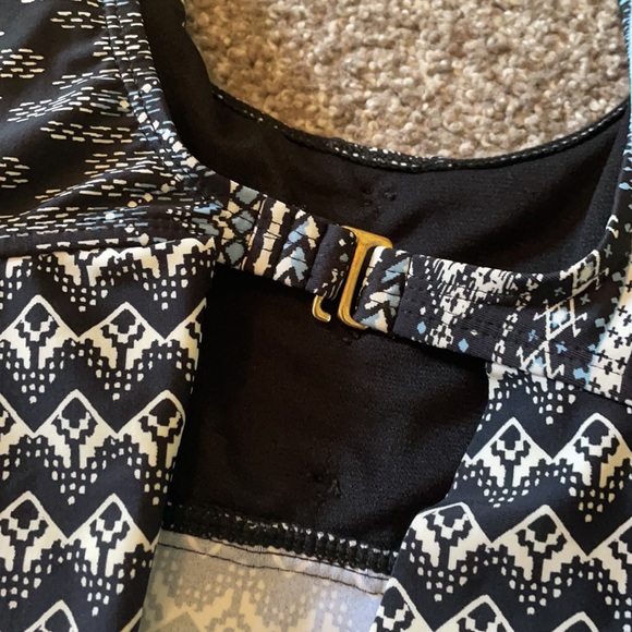 Bathing Suit Top with Open Back and Swing Front - Picture 5 of 7